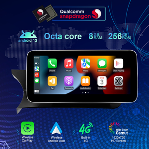 1920*720 Qualcomm Android 13 per Mercedes Benz classe C W204 2011-2014 autoradio schermo multimediale Stereo Audio 4G navigazione GPS - Product Image 3
