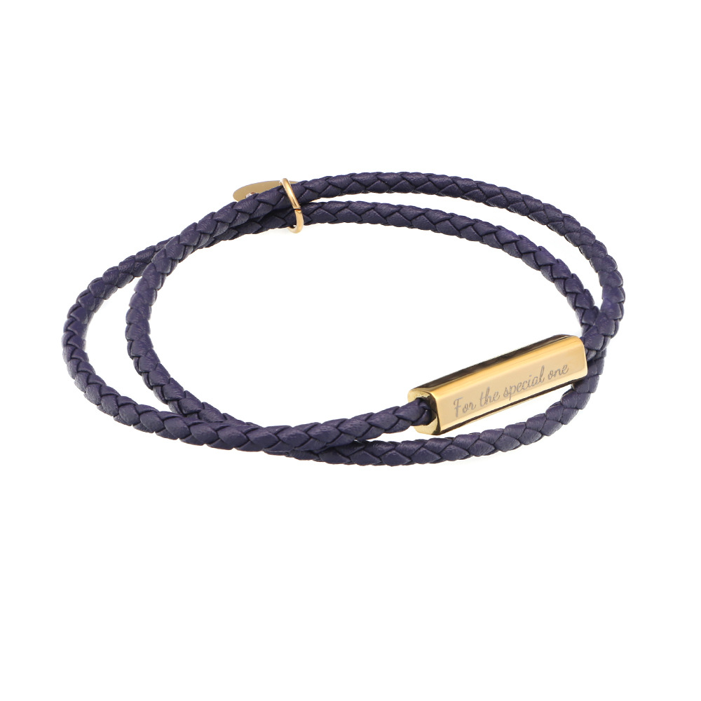 Hebilla de oro púrpura