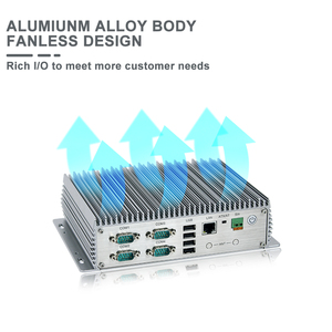 Fábrica de Shenzhen PC industrial sin ventilador de 12ª generación Mini Core I3 i5 i7 integrado con 3 * LAN computadora de caja industrial - Product Image 6
