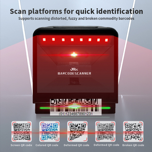 JR 2024 T10 Настольный 1D 2D сканер CMOSBarcode 2024T10 POS CashRegister Reader - Product Image 2