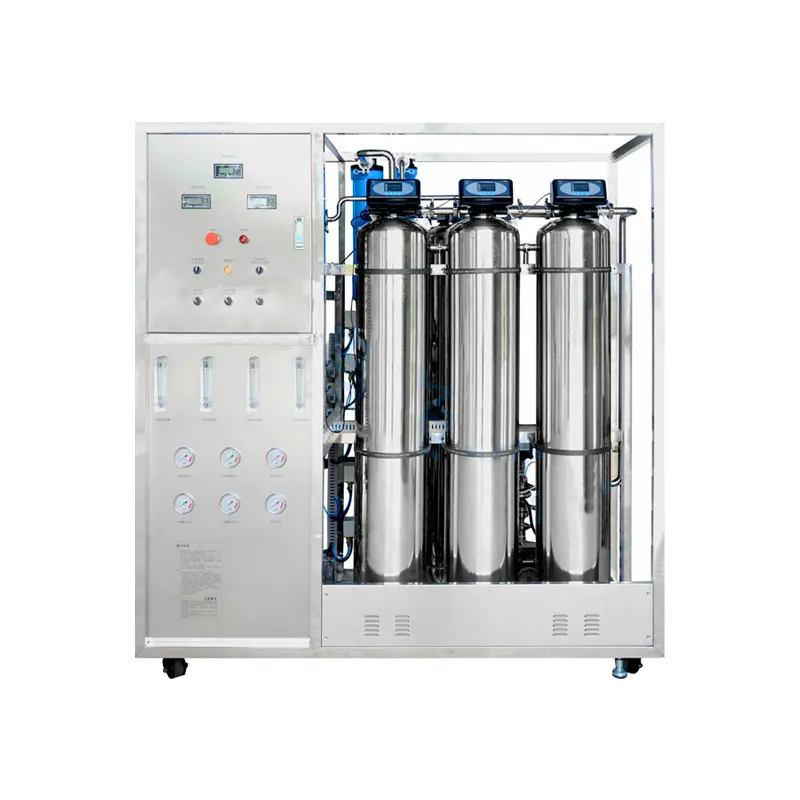 Mesin penyaring air RO industri, mesin penyaring air osmosis terbalik