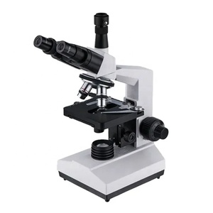 专业高品质实验室专用三眼显微镜，带发光二极管显示器40X-2500X USB数字显微镜 - Product Image 3