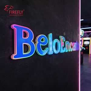 Custom Outdoor Business Roestvrij Staal Rgb Led Verlicht Kanaal Letter Sign 3d Led Frontlit Letter Signage - Product Image 3