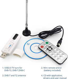 24-1700MHz Tunable <strong>Linux</strong>/Windows Driver Bulk OEM SDR DVB-T2 USB Dongle - Product Image 4