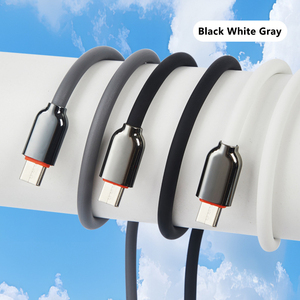 Auf Lager Micro USB Typ C Datenkabel Kabel TPE 1M 2M V8 USB Typ C Kabel für iPhone Schnell lade datum Kabel - Product Image 3