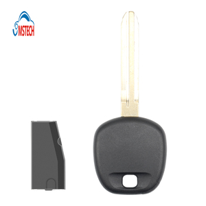 MS araba anahtarı TOY43 t-oyota TOY44D için kesilmemiş bıçak boş kılıf yedek araç Fob kimliği 4D67 çip Transponder anahtar - Product Image 1