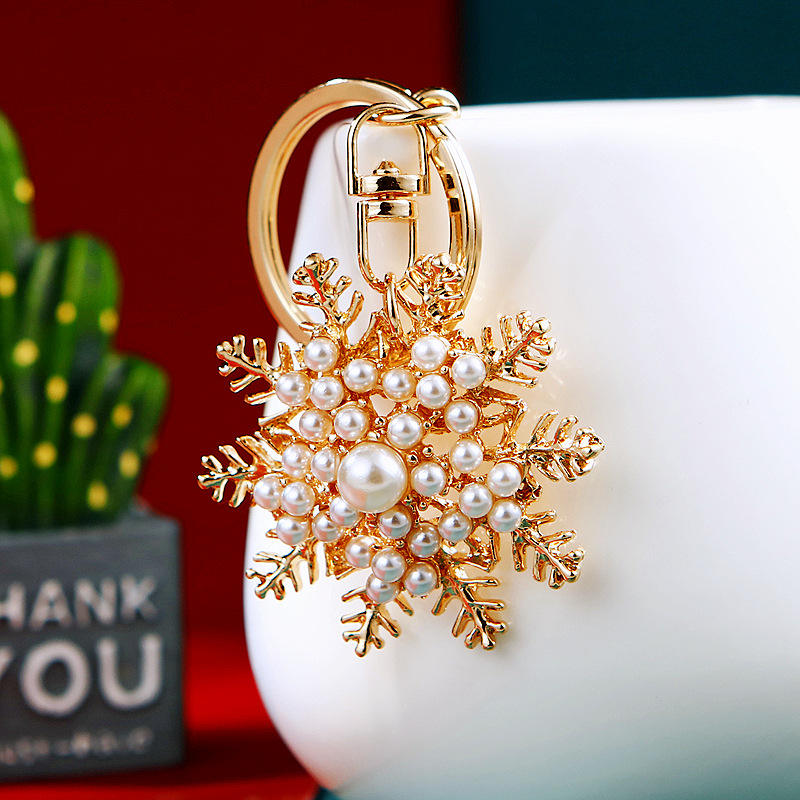 A285 Christmas snowflake pearl model