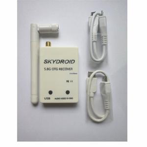 单控制迷你FPV接收器5.8Ghz 150CH OTG G通道塑料视频传输下行链路音频电机螺钉轴距 - Product Image 4