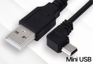 充电线USB 2.0 a型公到5p迷你USB充电器电缆24AWG Mp3 Mp4相机全球定位系统5pin T端口V3电缆1m