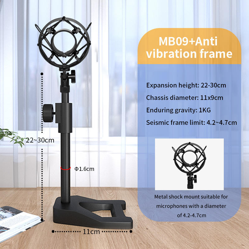 noir MB09+Cadre anti vibration