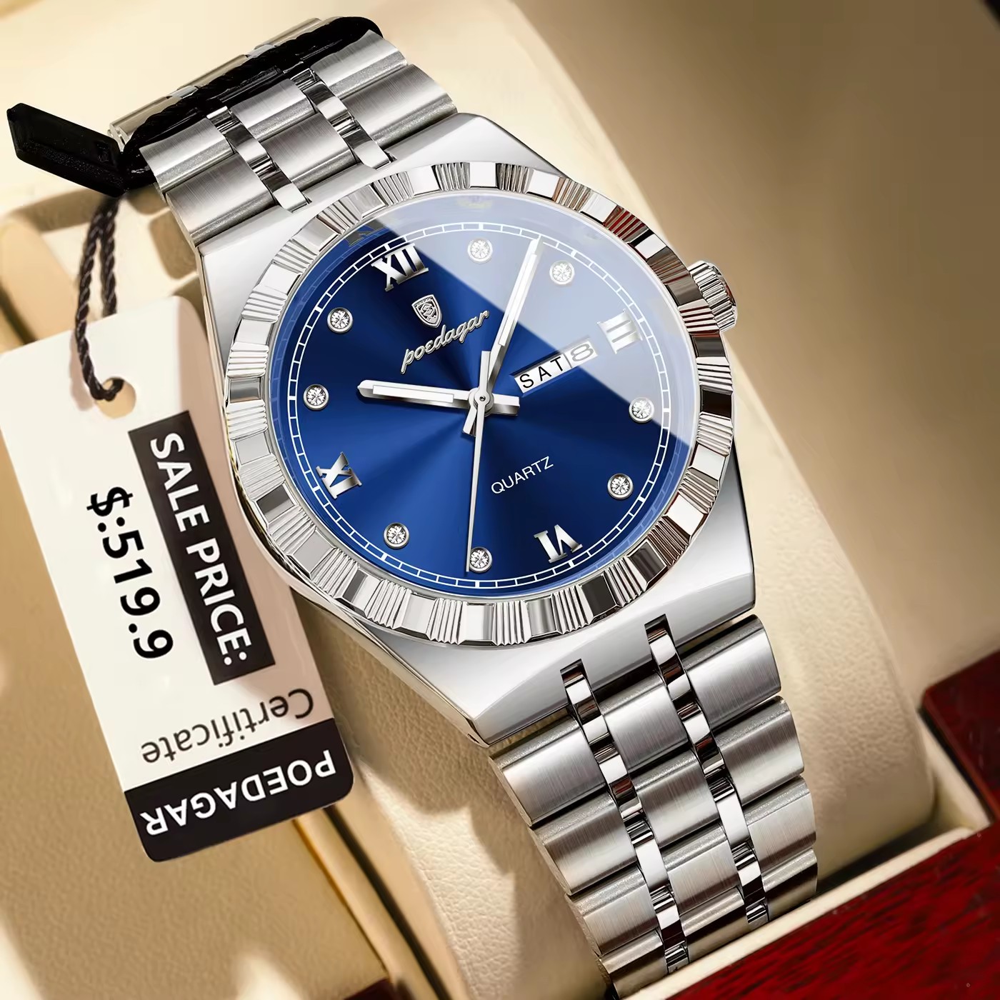 Bleu argenté S