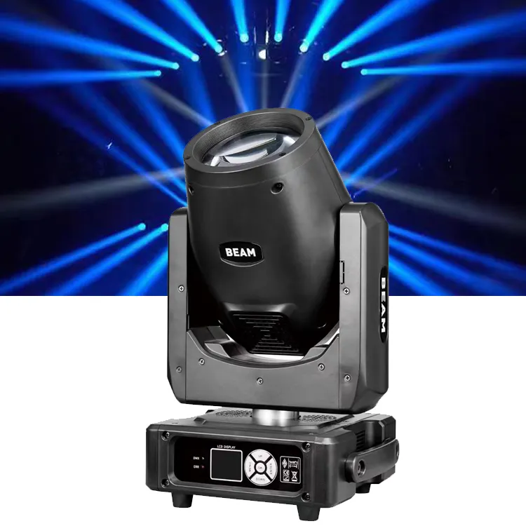 Yeni tasarım 7R 7R 230W lamba 230 ışın hareketli kafa ışık düğün Dj disko için büyük fiyat ile