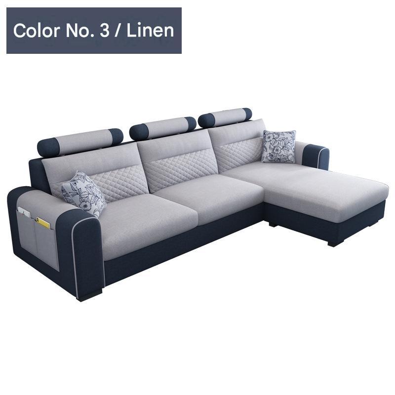 Dark Gray Linen