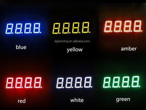 Gelbe Farbe 0,56 Zoll 4-stellige 7 Segment numerische <span class=keywords><strong>LED</strong></span>-Anzeige <span class=keywords><strong>LED</strong></span>-Modul Houkem-5641-A/BY 12Pins