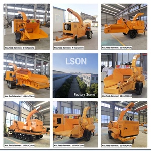 Mobiler Holz brecher Holz hacks chnitzel maschine Ast hacker für Holz verarbeitung anlage - Product Image 6