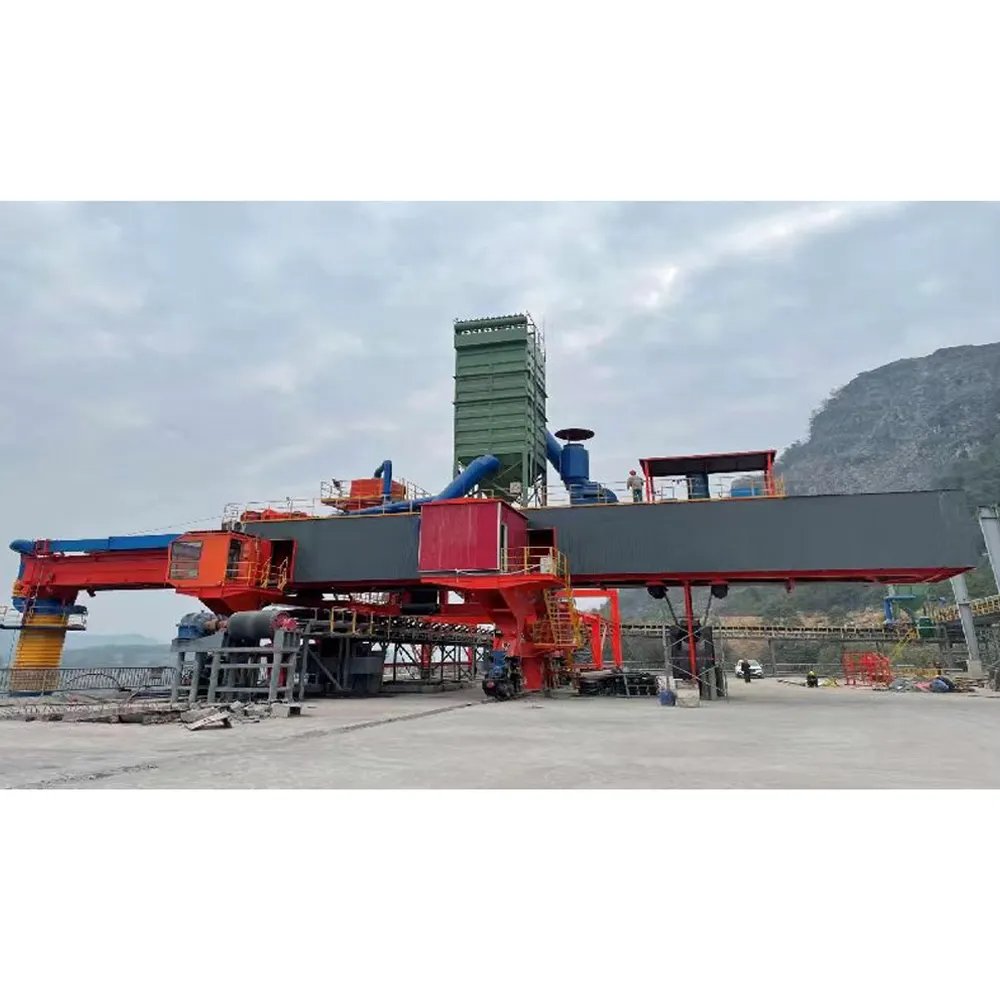 Cargador de barco móvil continuo de cinta transportadora de cemento de carbón de grano duradero industrial 3000 t/h para material seco