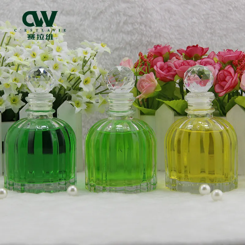 Home Öl Duft Glas Glas Schilf Diffusor Kerzen ätherisches Öl Verne bler Aroma Diffusor Wasser Bongs Lieferanten