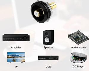 Pliemememale to Female ananel ount ononnector, para TV ububwoofer pepeaker mplifier - Product Image 5