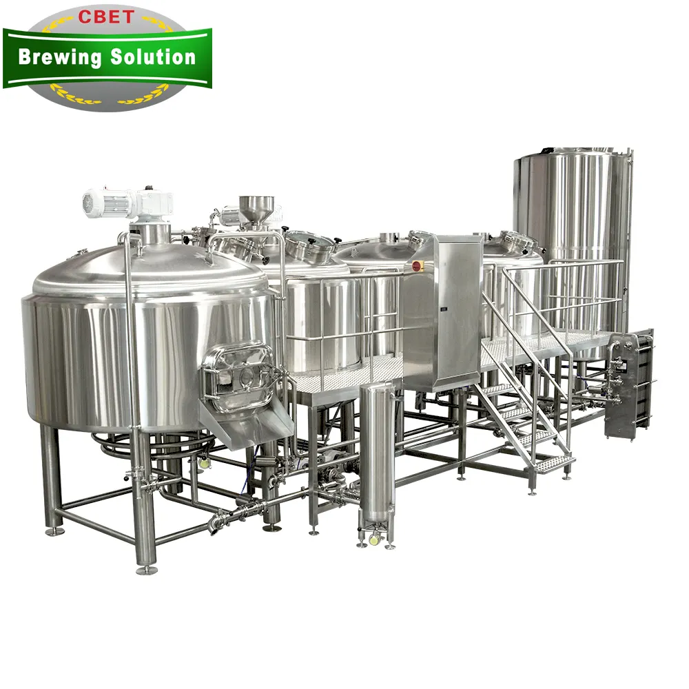 Turnkey Commercial Beer Brewing Equipment Manufacturer Brewery System For Sale
