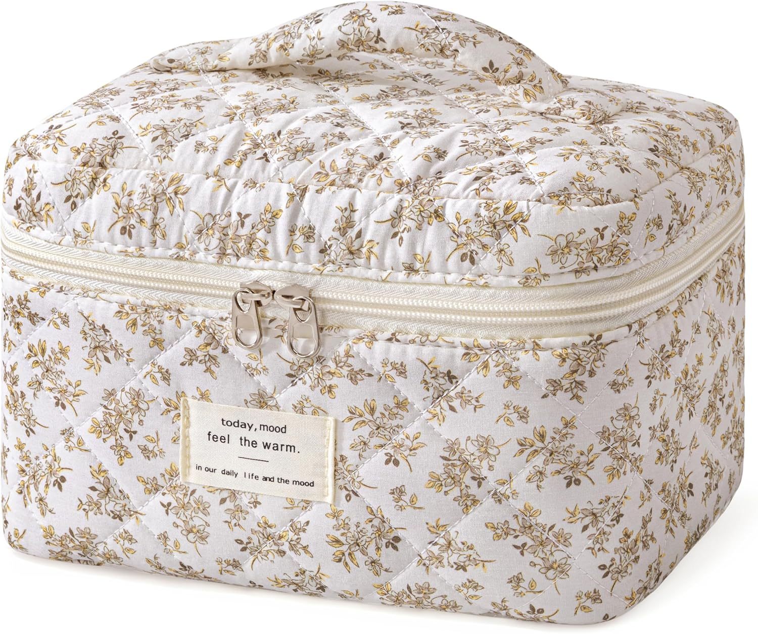 Floral marron