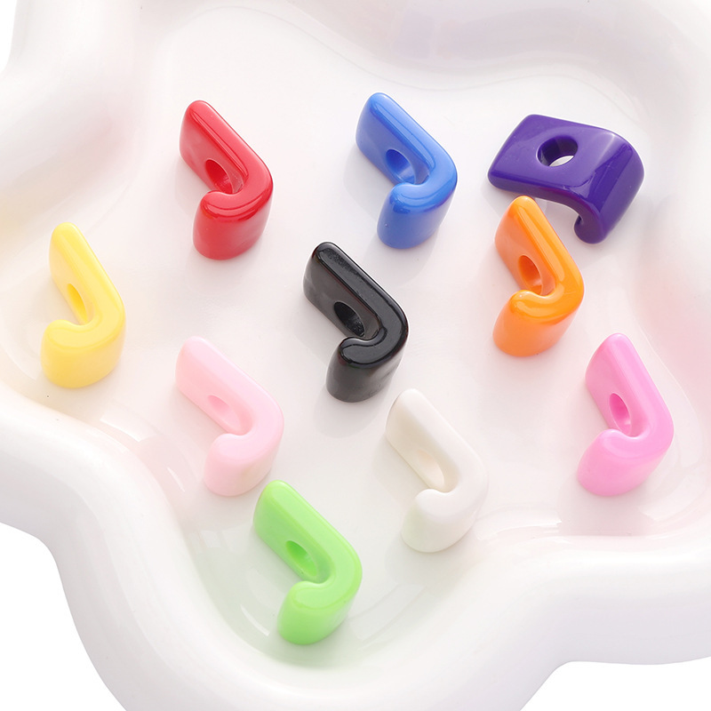 J colori misti casuali: 10 pezzi per confezione
