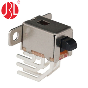 Interruttore a pulsante con supporto a PS-22F07 con pannello a vite DPDT attraverso il foro - Product Image 6