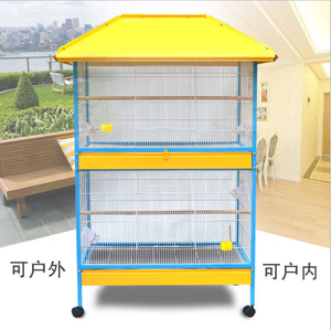 Özel Logo açık Hoei kuş kafesi büyük pirinç kuş kafesi Perrot kafesleri taşıyıcılar evleri kuş/ - Product Image 5