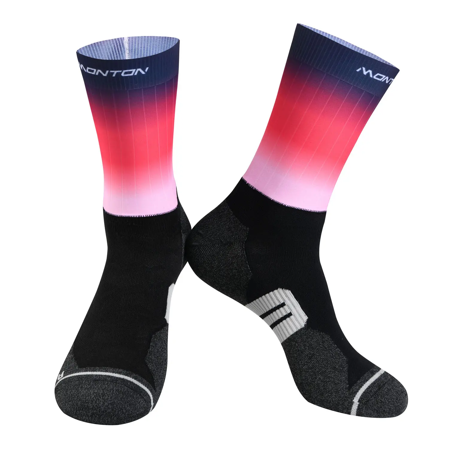 Coolmax — chaussettes de cyclisme en Nylon, plusieurs tailles, personnalisées, pour Sport, cyclisme, vente en gros