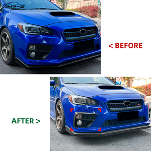 フロントベントスプリッタースバル<span class=keywords><strong>WRX</strong></span> <span class=keywords><strong>STI</strong></span> VAプレフェイスリフト2014-2016用AMP-Z高品質
