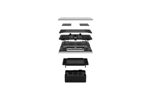 <span class=keywords><strong>KNX</strong></span>/EIB 4 Gang 8 tuşları akıllı ev sistemi PC sahne anahtarı paneli özelleştirilebilir metin - Product Image 3
