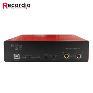 GAX-MD22P <strong>USB</strong> <strong>Audio</strong> <strong>Interface</strong> 2 in 2 Out for Recording Songwriting Streaming and Podcasting High-Fidelity Studio Quality Record - Product Image 3