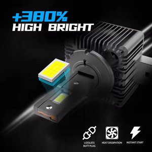 Yüksek güç Led D1S D3S D5S Led far ampulü Canbus araba aksesuarları 12V lamba kiti otomatik işık Led D4S D2S LED hid xenon değiştirin - Product Image 4