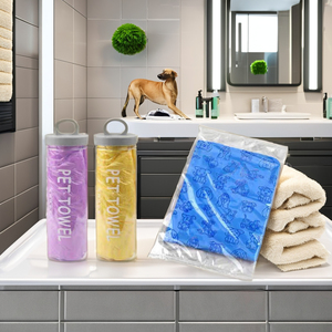 Nhanh chóng-khô Pet <span class=keywords><strong>PVA</strong></span> Khăn chất lượng cao cấp cho hấp thụ nhanh chóng và thoải mái bọc ma thuật <span class=keywords><strong>PVA</strong></span> khăn với chai - Product Image 2