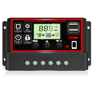 12V 36V 192V 30A 40A 100A 200Amp Pwm Dc lampadina pannello solare batteria Sinewave Power Controller ibrido Mppt regolatore solare - Product Image 4