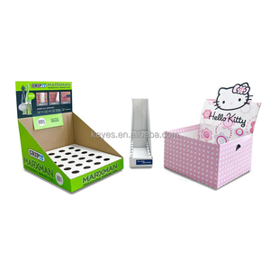 高品质的定制超市结帐纸板避孕套货架，纸板计数器展示架 - Product Image 4