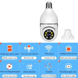 <strong>2mp</strong> Bulb <strong>Camera</strong> 360 Degree Surveillance for Home <strong>Ip</strong> Wireless Cctv 2.4g Wifi Ptz Bulb <strong>Camera</strong> Light Socket Security <strong>Camera</strong> - Product Image 3