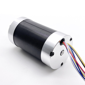 24v 12vマイクロDCモーター56mm 3500rpm OEMカスタムドライバーエンコーダーブラシレスモーター - Product Image 3