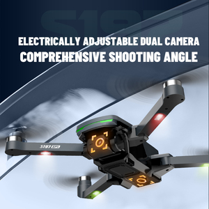 5G RTF profesyonel Mini WIFI FPV GPS Quadcopter çift kameralar 20 dak engel kaçınma LED büyük ekran uzaktan RC Drone kiti oyuncak - Product Image 4