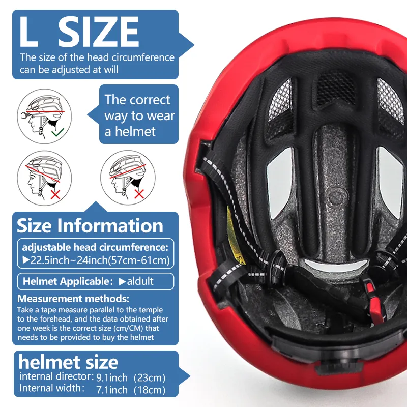 HONORTOURホット販売高品質CE認定大人マウンテンバイクライディングヘルメットバイクライト付きMTBバイクサイクリングヘルメット