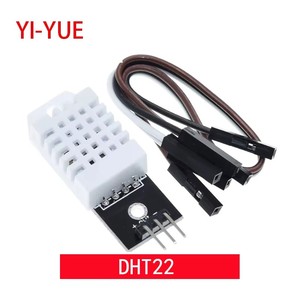 Sensor digital de temperatura y humedad DHT22 Módulo AM2302 + PCB con cable para Arduino