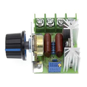 AC 220V 2000W <strong>SCR</strong> Voltage Regulator Module Dimmer Motor Speed <strong>Controller</strong> Thermostat Electronic - Product Image 5