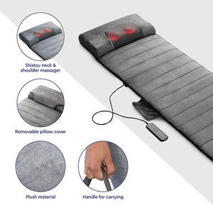 Phenitech <span class=keywords><strong>Massage</strong></span> matte mit Wärme 10 Motoren Vibrations <span class=keywords><strong>massage</strong></span> Matratzen auflage mit 2 Heizkissen für Rücken, Ganzkörper <span class=keywords><strong>massage</strong></span> gerät - Product Image 4