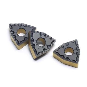 WNMG080408, torno Cnc de salida, herramienta de torneado de hoja de inserción de carburo sólido, piezas de torneado de mecanizado Cnc - Product Image 4