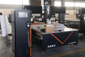 Máquina enrutadora de eje de madera CNC Rongchi, husillo giratorio de 180 grados, 4 ejes, buen precio, componente de núcleo de Motor NC Studio Syntec Richauto - Product Image 4