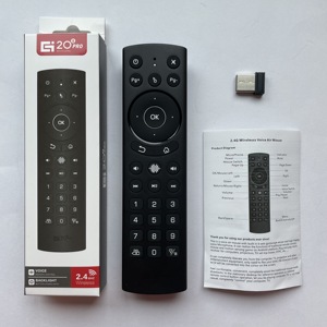 SYSTO G20S PRO Universal RF Air Mouse supporto remoto funzione vocale, assistente google per telecomando smart tv android - Product Image 5