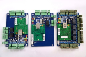 TCP/IP 2 porta Wiegand bordo del pannello di controllo di accesso alla scheda di rete