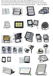Alüminyum IP66 RGB LED mimari projektör açık projektör ışığı villa manzara bina projektör 12W-54W özelleştirmek - Product Image 6