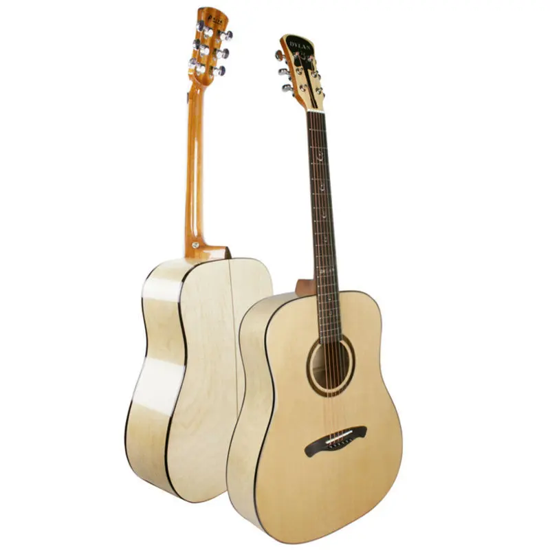 Melhores materiais de alta qualidade artesanal violão acústico sólido