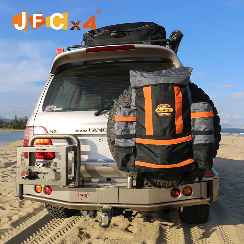 JFC-90001 OEM& ODM Off-Road Rear Wheel Storage Organizer Car Backpack Accessories Spare Tire Trash Bag