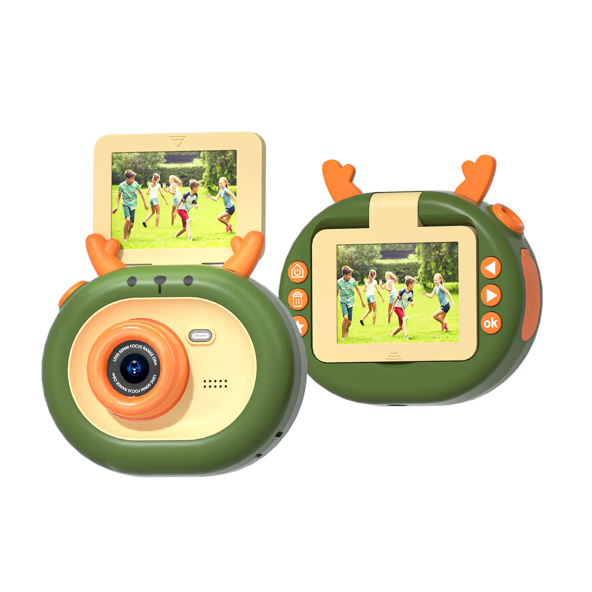 Fotocamera digitale per bambini da 2.4 pollici per giocattoli regalo per bambini costruisci nel gioco joy regalo di natale fotocamera per bambini hotselling hd